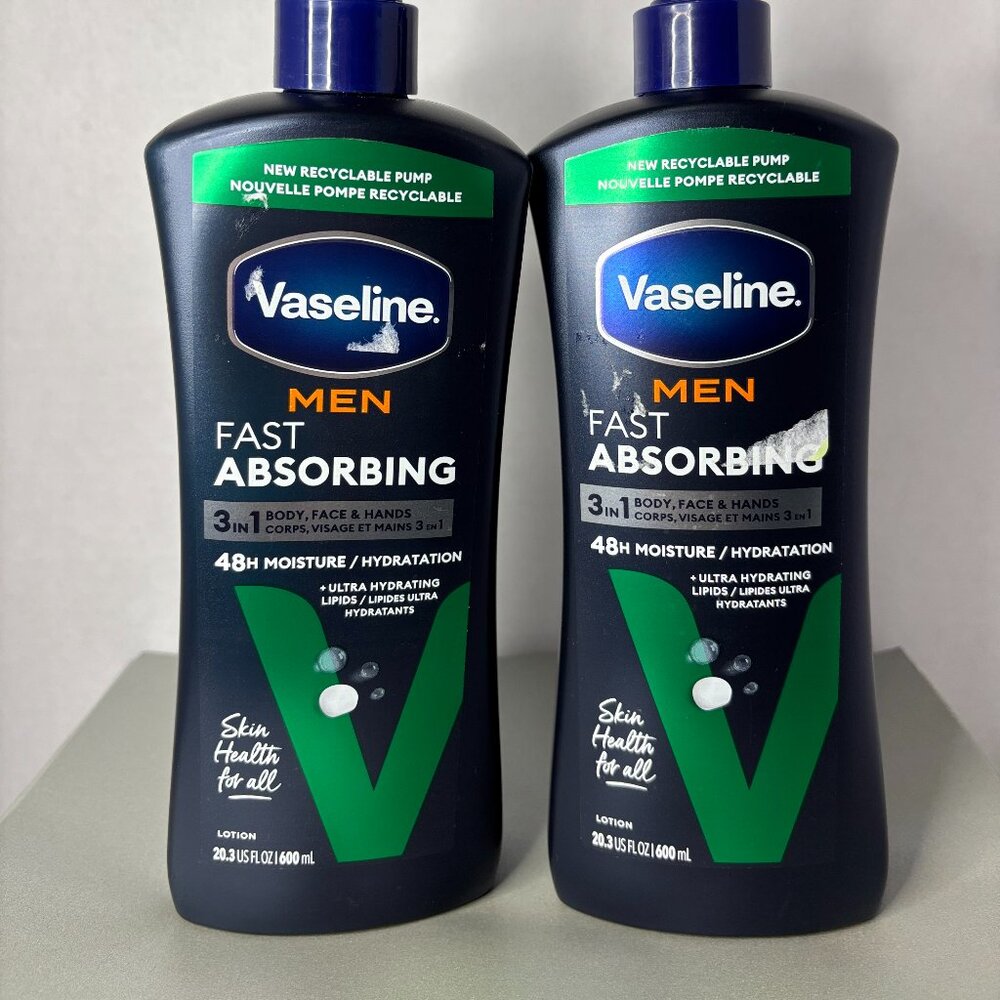 Vaseline Men Fast Absorbing Moisturizer